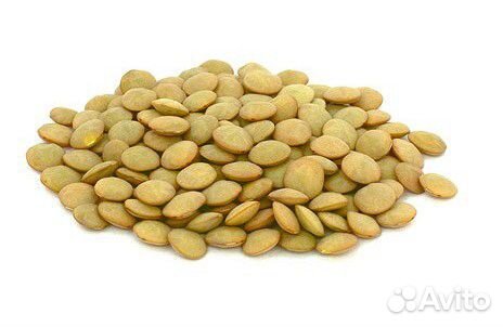 Чечевица зеленая, натуральная, Индия