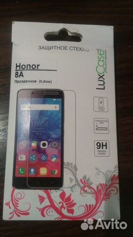Защитное стекло для honor 8A