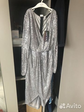 Платье в паетках