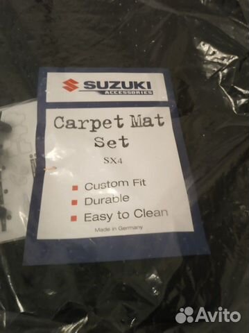 Коврики новые велюр оригинальные Suzuki sx4
