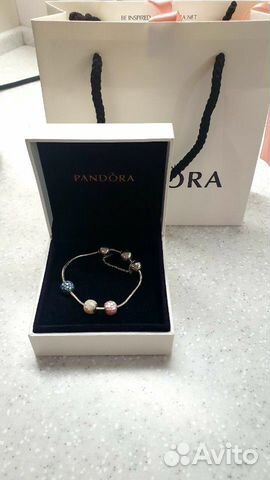 Браслет серебряный с шармами Pandora Essence Браслет серебряный с шармами Pandora Essence