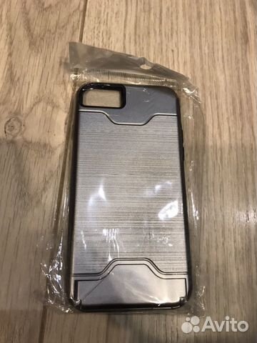 Чехол пластиковый для iPhone 7, с отделением для к Чехол пластиковый для iPhone 7, с отделением для к