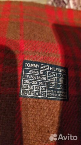 Сапоги Tommy Hilfiger