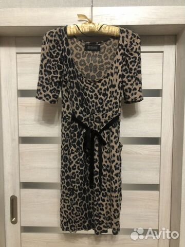 Леопардовое платье zara