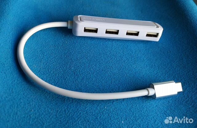 USB концентратор TypeC 4 USB для Apple