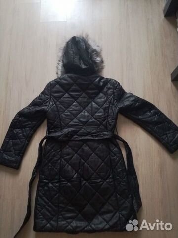 Пальто кожаное зимнее Пальто кожаное зимнее
