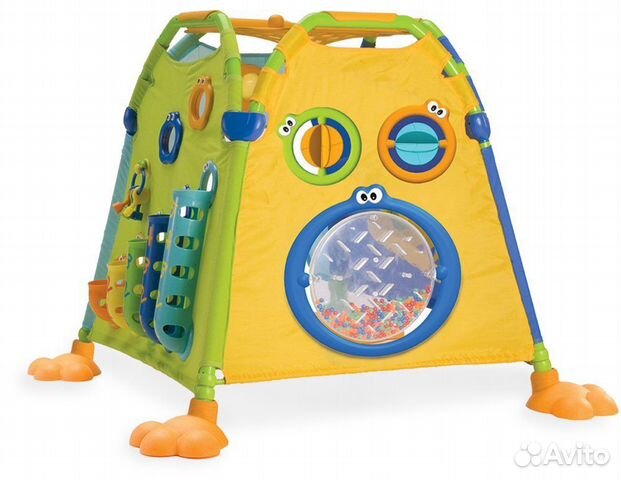 Детский игровой домик, батут ELC