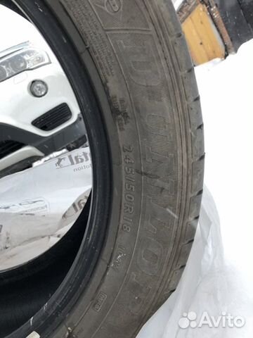 Летняя резина Dunlop 245/50/18 RunFlat Летняя резина Dunlop 245/50/18 RunFlat