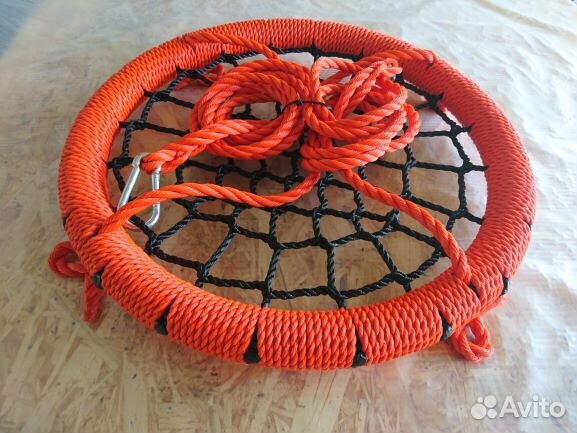 Качели Гнездо 60 см «Хит» Красные