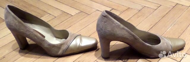 Туфли замшевые Renaissance (Италия).р.38,5-39 Туфли замшевые Renaissance (Италия).р.38,5-39