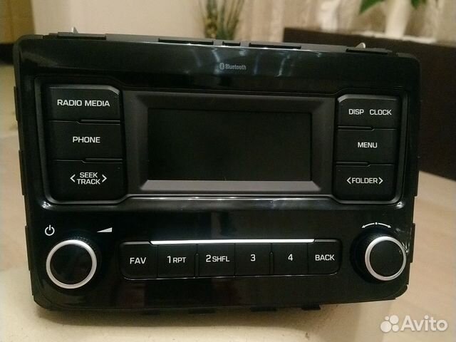 Магнитола штатная hyundal, KIA