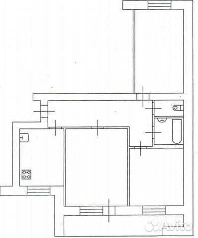 3-к квартира, 68.1 м², 6/10 эт. 3-к квартира, 68.1 м², 6/10 эт.