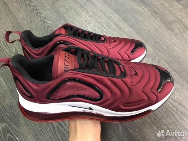 Кроссовки Nike Air Max 720 бордовые