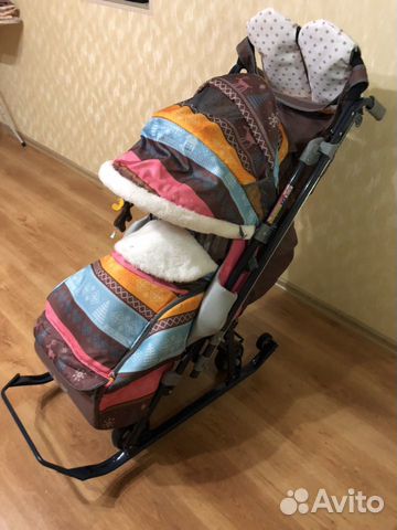 Коляска санки Ника 7-3