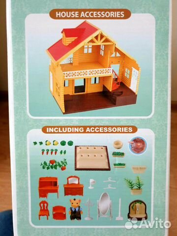 Дачный домик в стиле Sylvanian Families Сильвания