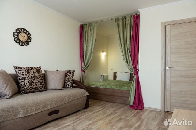 

1-к. квартира, 52 м², 3 кровати