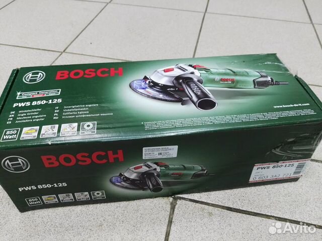Ушм Bosch PWS 850-125 (новая)