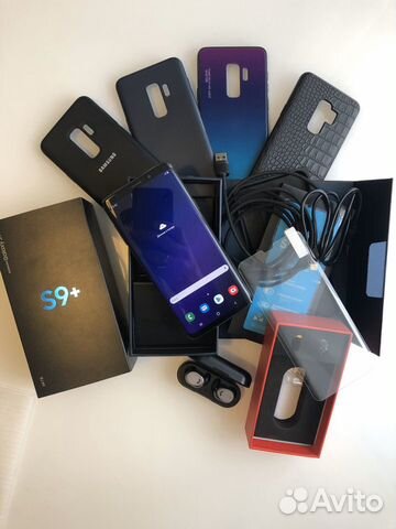 Телефон SAMSUNG S9+ 64GB (супер комплект) Телефон SAMSUNG S9+ 64GB (супер комплект)