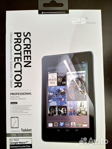 Защитная плёнка для планшета asus Nexsus 7