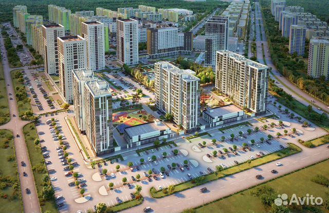 3-к квартира, 86.9 м², 2/24 эт. 3-к квартира, 86.9 м², 2/24 эт.