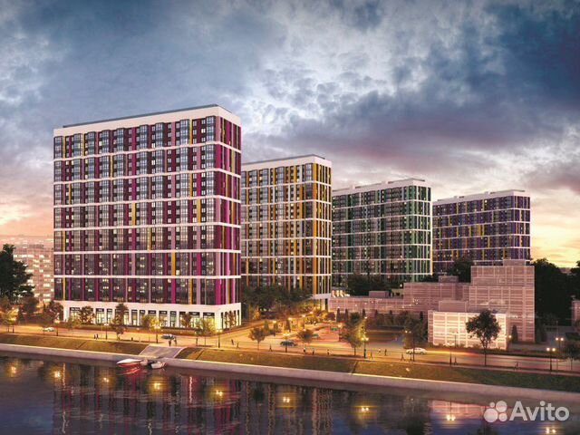 1-к квартира, 37.5 м², 5/22 эт. 1-к квартира, 37.5 м², 5/22 эт.