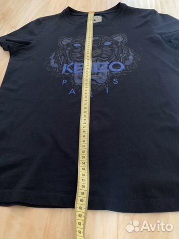 Футболка Kenzo оригинал р 44 синяя Футболка Kenzo оригинал р 44 синяя
