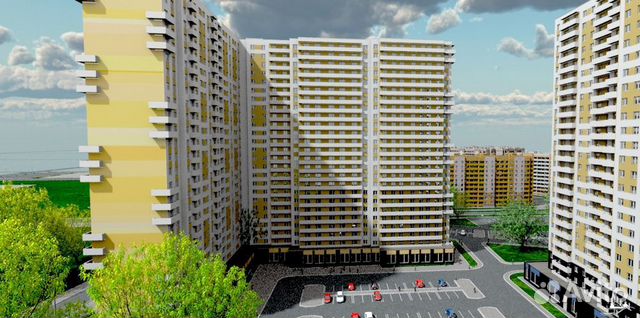 2-к квартира, 53.1 м², 3/25 эт.