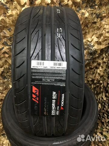Новые 225/40 R18 Yokohama Advan Fleva V701 лето