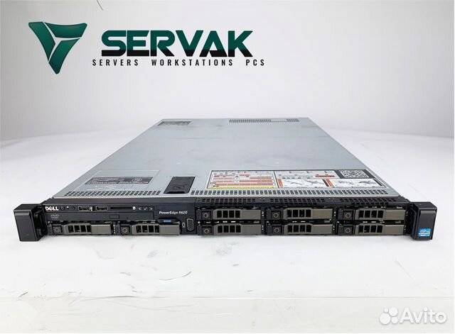 Сервер dell R620 8SFF 2x E5-2609 64GB Сервер dell R620 8SFF 2x E5-2609 64GB