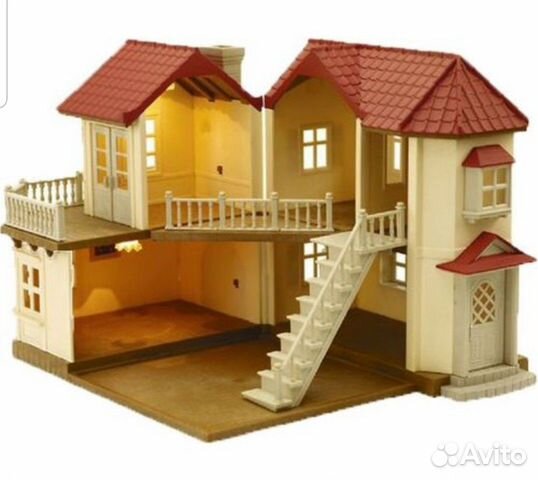 Sylvanian большой дом со светом, новый Sylvanian большой дом со светом, новый