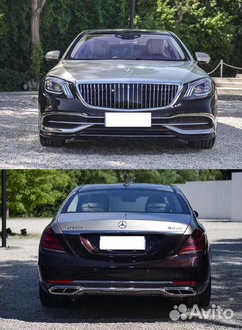 Обвес рестайлинг Mercedes Maybach X222 полный