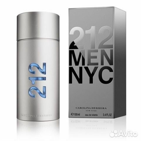 Туалетная вода мужская carolina herrera 212MEN NYC
