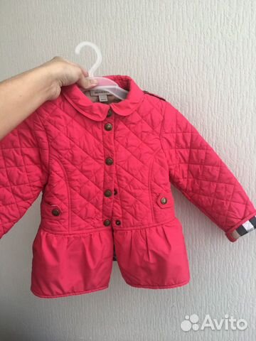 Куртка на девочку Burberry