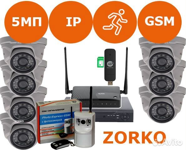Видеонаблюдение комплект Photo Express IP5 № 767 Видеонаблюдение комплект Photo Express IP5 № 767