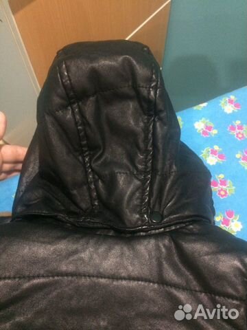 Куртка кожаная zara 86 см