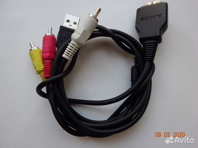 USB AV шнур с разъемом питания Sony USB AV шнур с разъемом питания Sony