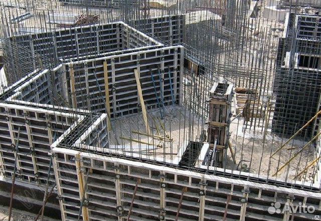 Опалубка для фундамента стен колонн Опалубка для фундамента стен колонн