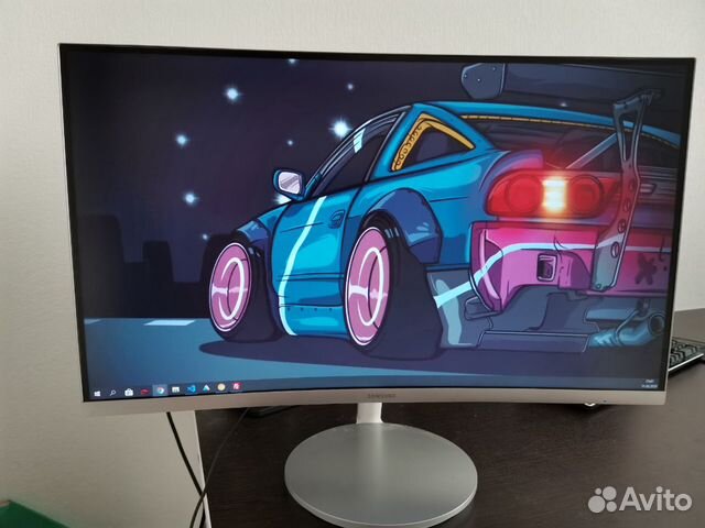 Монитор изогнутый SAMSUNG CF591 27 дюймов Монитор изогнутый SAMSUNG CF591 27 дюймов