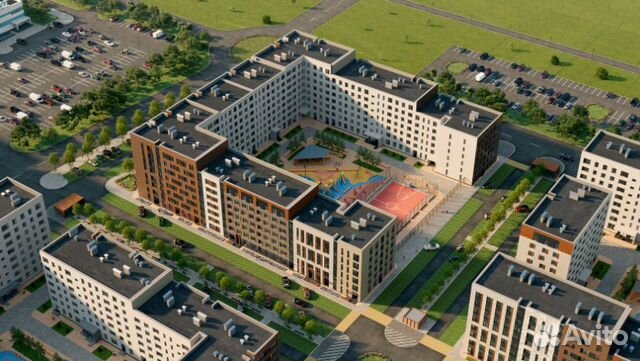 2-к квартира, 52.9 м², 3/7 эт. 2-к квартира, 52.9 м², 3/7 эт.