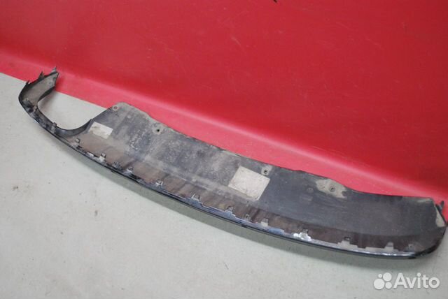 Юбка бампера заднего Шкода Суперб