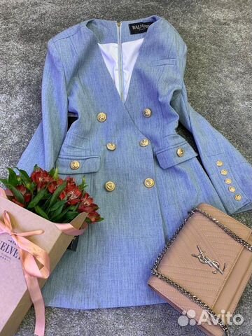 Платье-жакет Balmain