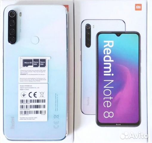 Xiaomi Redmi Note 8 3/32 GB White (Белый) Xiaomi Redmi Note 8 3/32 GB White (Белый)