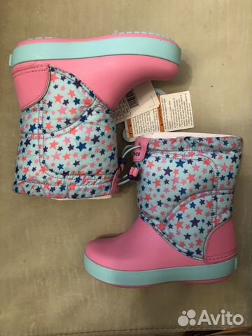 Crocs новые сапоги С10