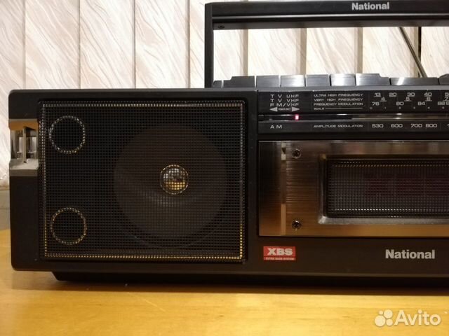 Магнитола National RX-FW39 Boombox. Japan Магнитола National RX-FW39 Boombox. Japan