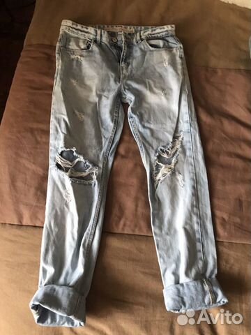 Джинсы boyfriend zara Джинсы boyfriend zara