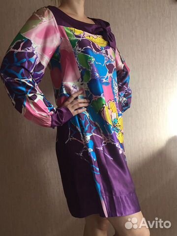 Платье женское шелковое новое Платье женское шелковое новое