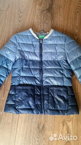 Куртка весна-лето Benetton р140 Куртка весна-лето Benetton р140