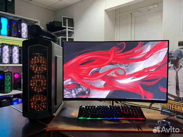 Игровой Ryzen 5 2600 GTX 1070 8gb 16GB SSD 240gb