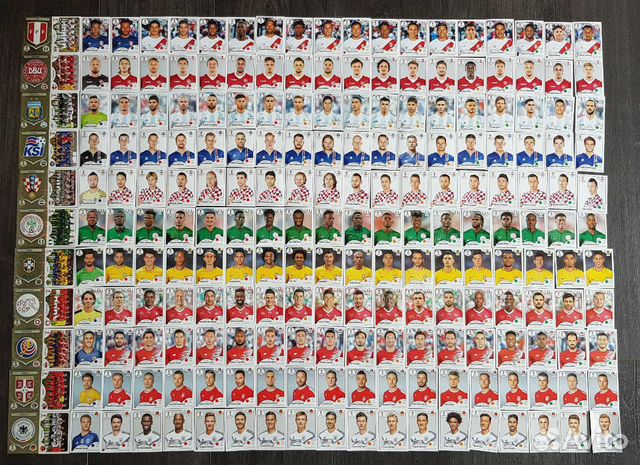 Наклейки Panini Чемпионат Мира 2018 Наклейки Panini Чемпионат Мира 2018