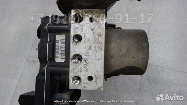 Блок абс ABS 4F0614517L Audi A6 C6 ауди А6 С6